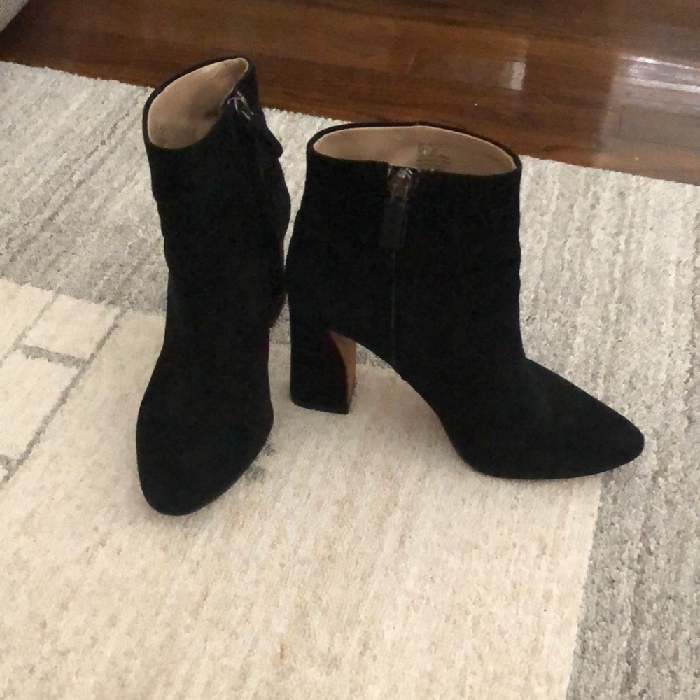 BCBGMaxAzria suede booties 6